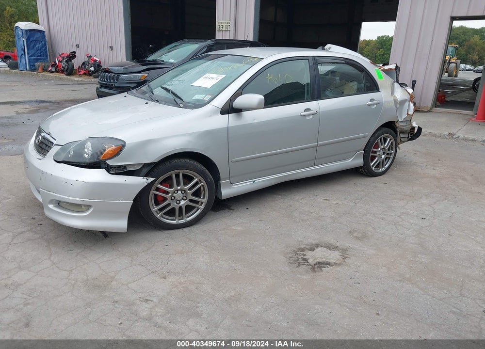 2006 TOYOTA COROLLA S VIN: 2T1BR32E76C633490