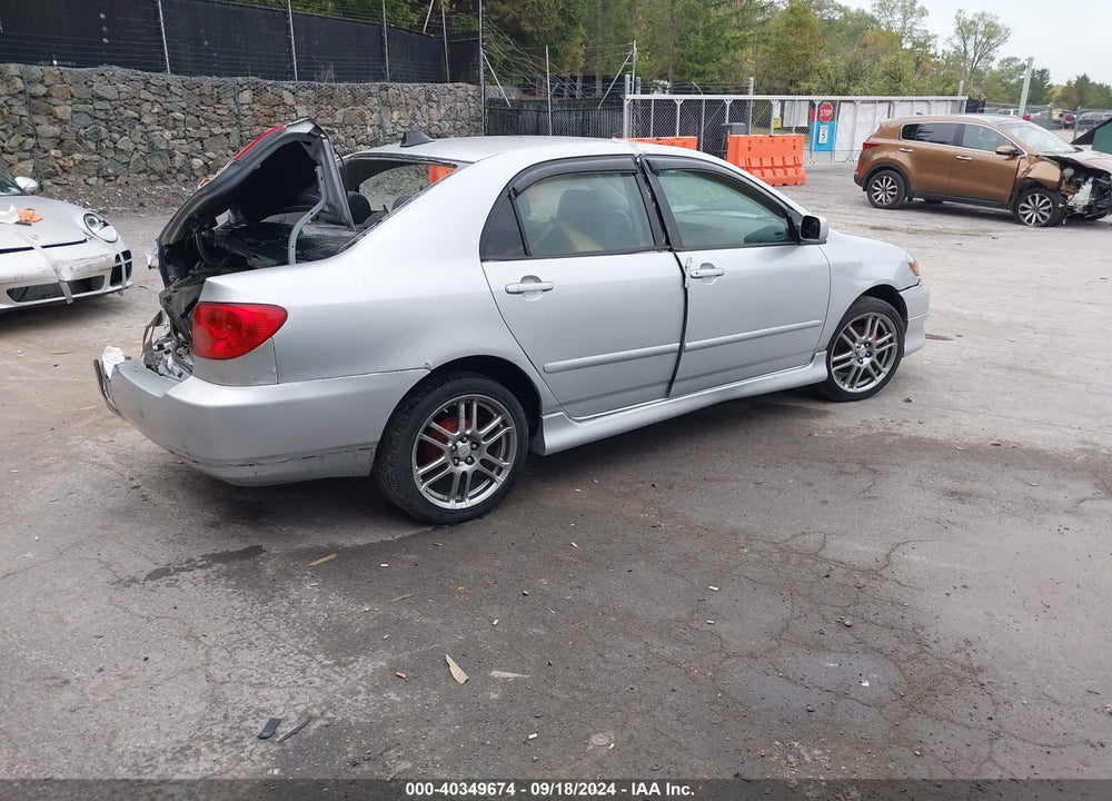 2006 TOYOTA COROLLA S VIN: 2T1BR32E76C633490