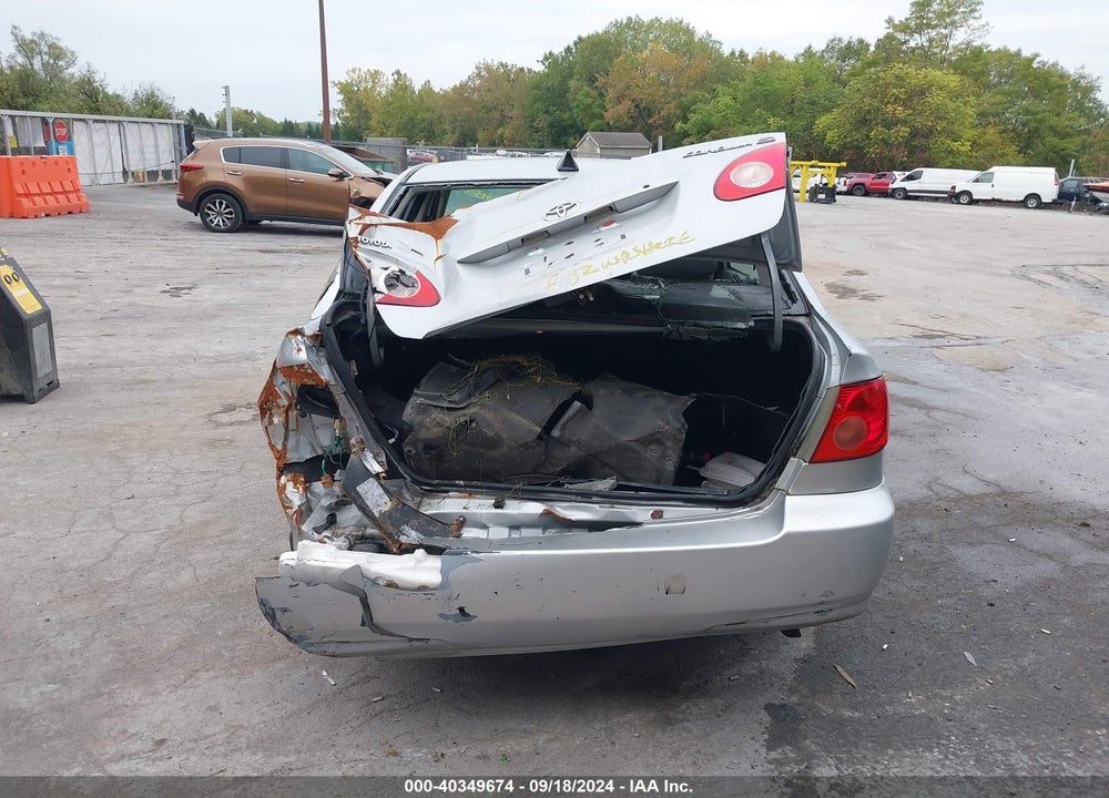 2006 TOYOTA COROLLA S VIN: 2T1BR32E76C633490