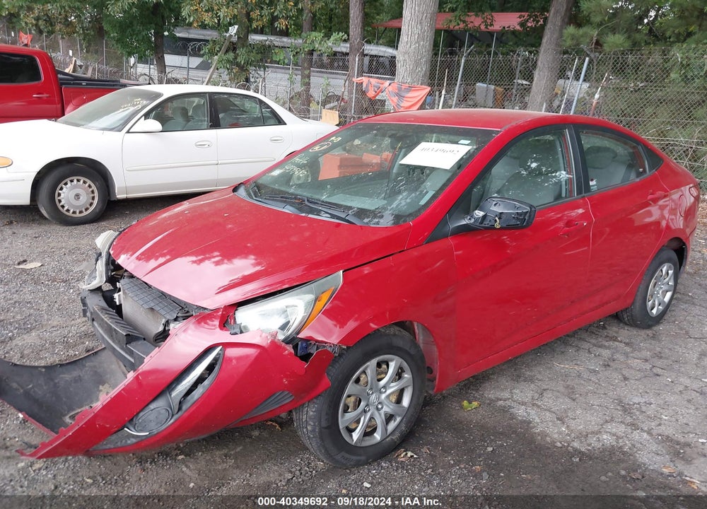2013 HYUNDAI ACCENT GLS VIN: KMHCT4AE0DU413066