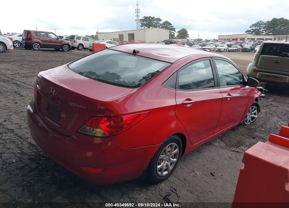 2013 HYUNDAI ACCENT GLS VIN: KMHCT4AE0DU413066
