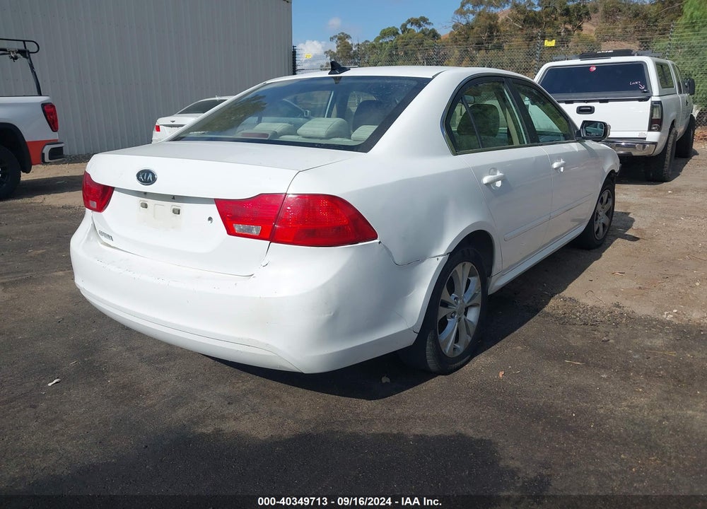 2010 KIA OPTIMA LX VIN: KNAGG4A8XA5436944