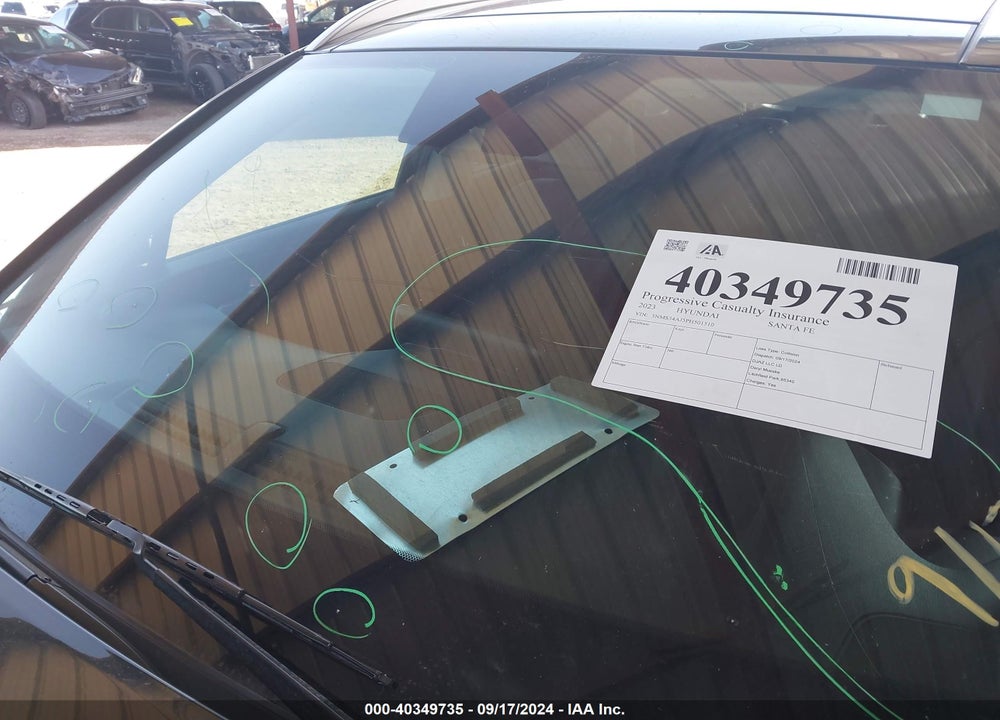 2023 HYUNDAI SANTA FE SEL VIN: 5NMS34AJ5PH501510