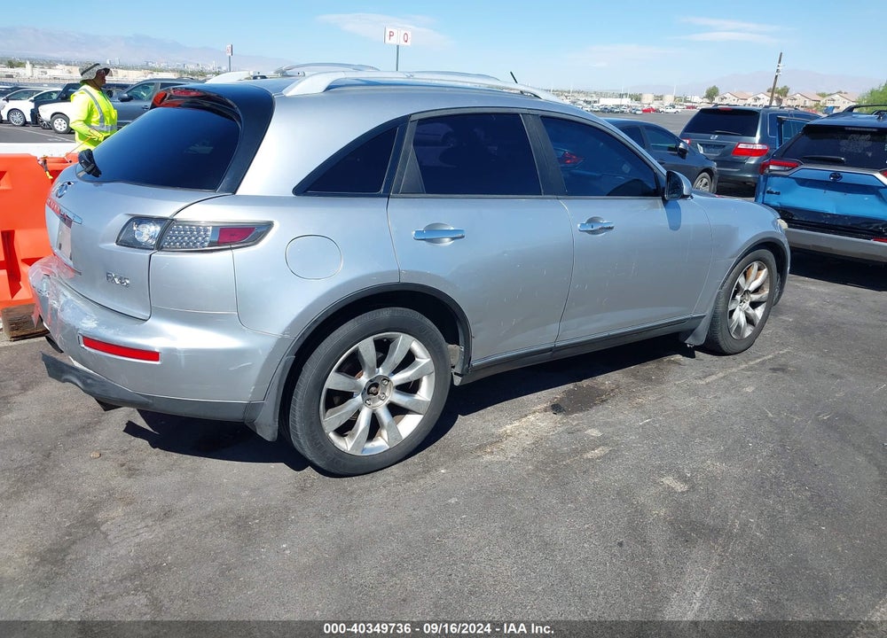 2005 INFINITI FX45 VIN: JNRBS08W65X401658