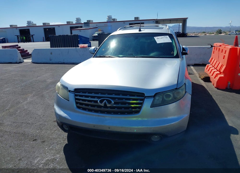 2005 INFINITI FX45 VIN: JNRBS08W65X401658