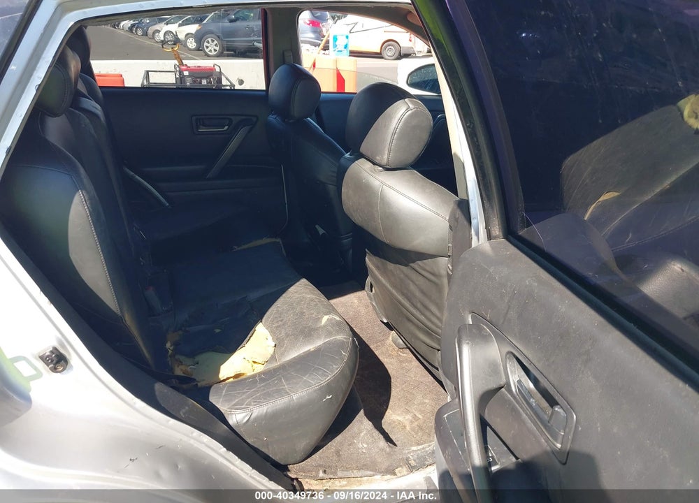 2005 INFINITI FX45 VIN: JNRBS08W65X401658