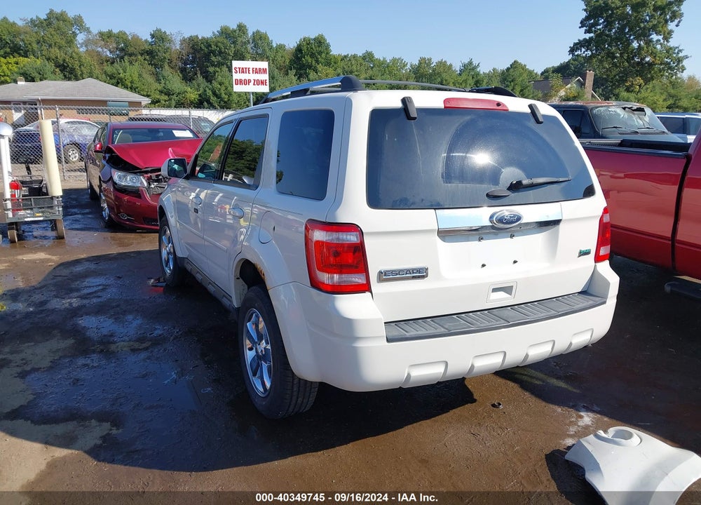 2012 FORD ESCAPE LIMITED VIN: 1FMCU9EG0CKC05687