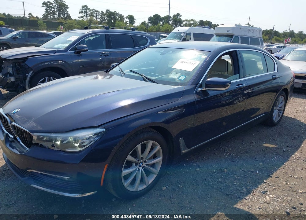 2016 BMW 740I VIN: WBA7E2C50GG548369