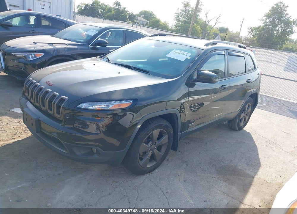 2016 JEEP CHEROKEE 75TH ANNIVERSARY VIN: 1C4PJMCB3GW295960