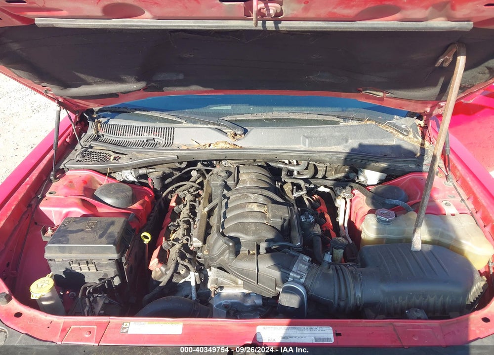 2012 DODGE CHALLENGER VIN: 2C3CDYCJ1CH206906