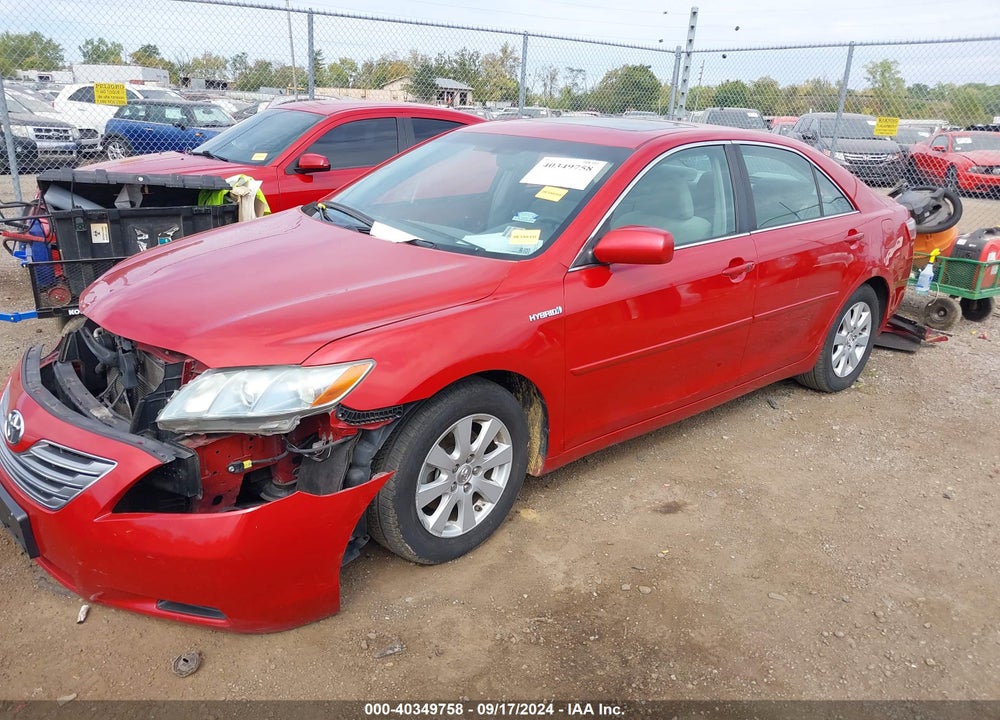 2007 TOYOTA CAMRY HYBRID VIN: 4T1BB46K37U010992