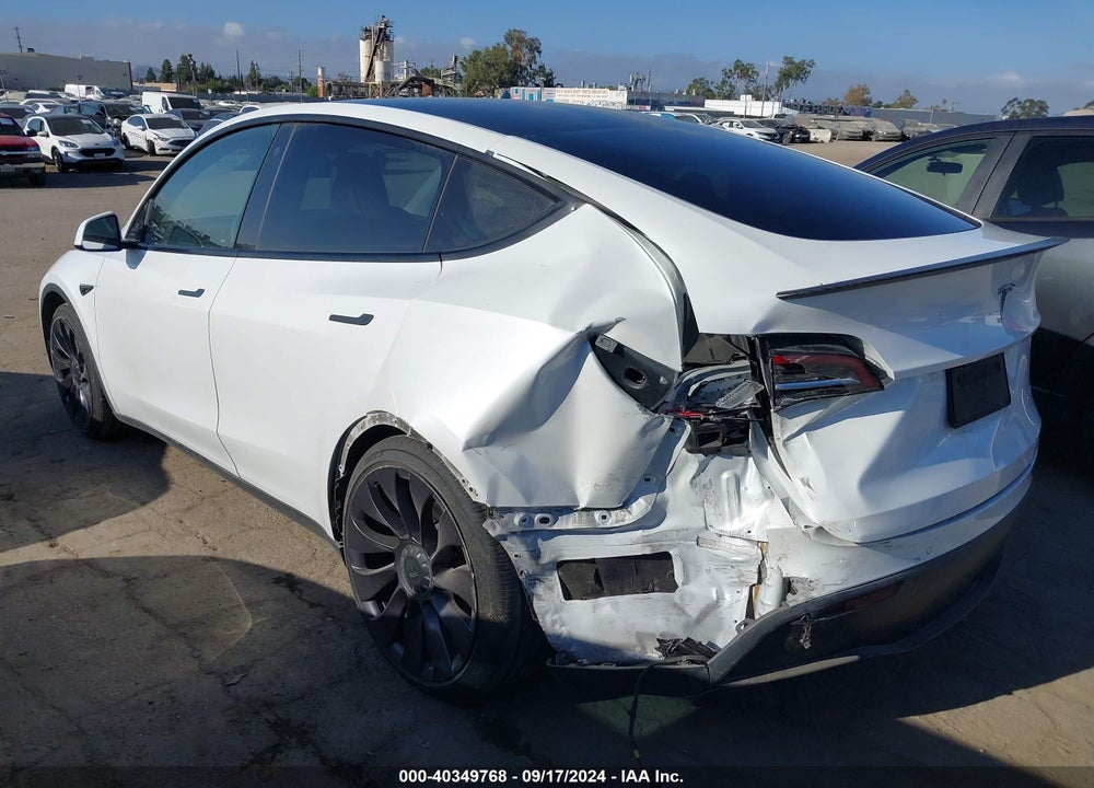 2021 TESLA MODEL Y PERFORMANCE DUAL MOTOR ALL-WHEEL DRIVE VIN: 5YJYGDEF1MF230673