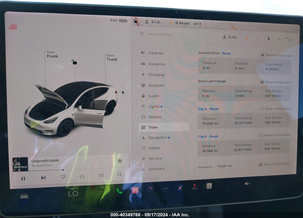 2021 TESLA MODEL Y PERFORMANCE DUAL MOTOR ALL-WHEEL DRIVE VIN: 5YJYGDEF1MF230673