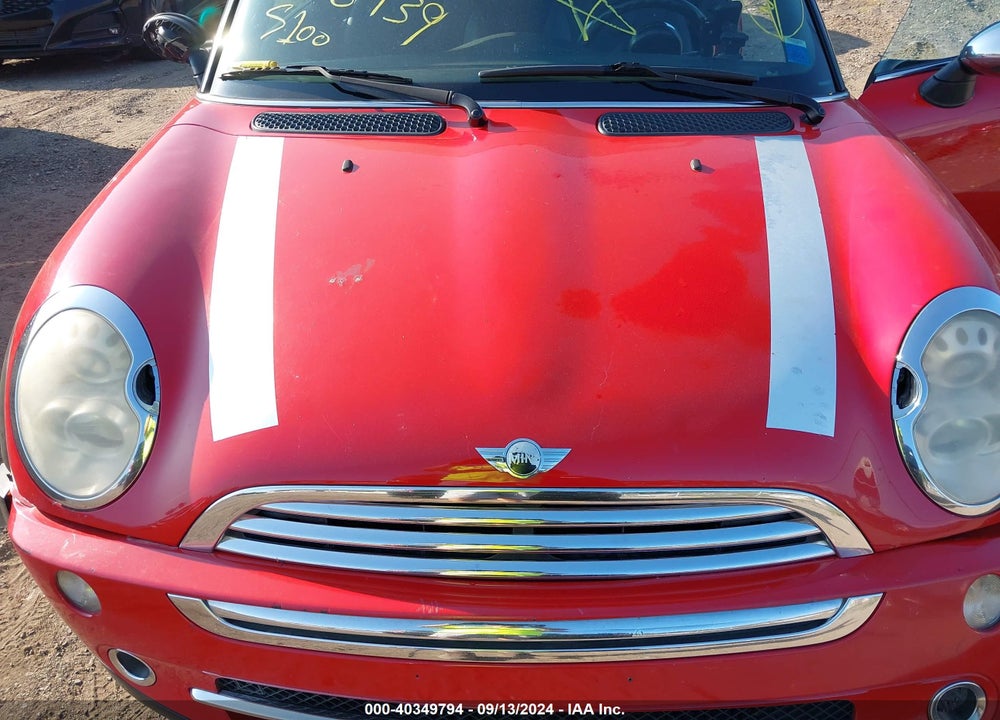 2006 MINI COOPER VIN: WMWRF33586TF65053