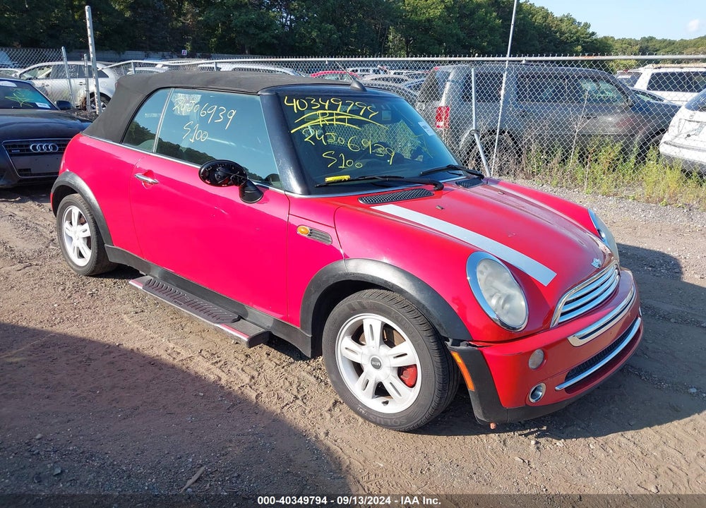 2006 MINI COOPER VIN: WMWRF33586TF65053