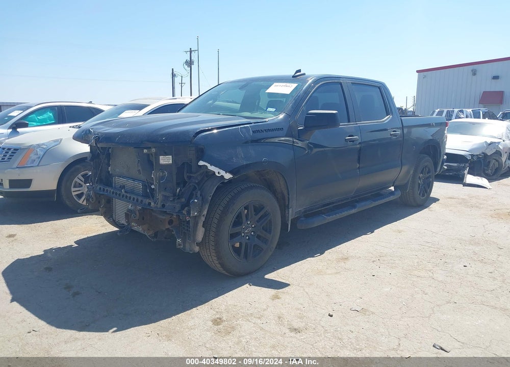 2022 CHEVROLET SILVERADO 1500 LTD 2WD SHORT BED CUSTOM VIN: 1GCPWBEK2NZ198182