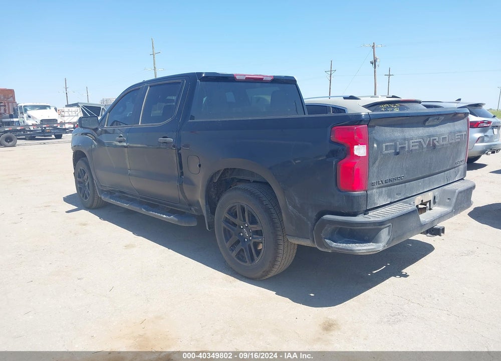 2022 CHEVROLET SILVERADO 1500 LTD 2WD SHORT BED CUSTOM VIN: 1GCPWBEK2NZ198182