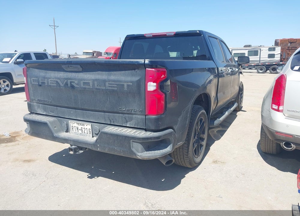 2022 CHEVROLET SILVERADO 1500 LTD 2WD SHORT BED CUSTOM VIN: 1GCPWBEK2NZ198182