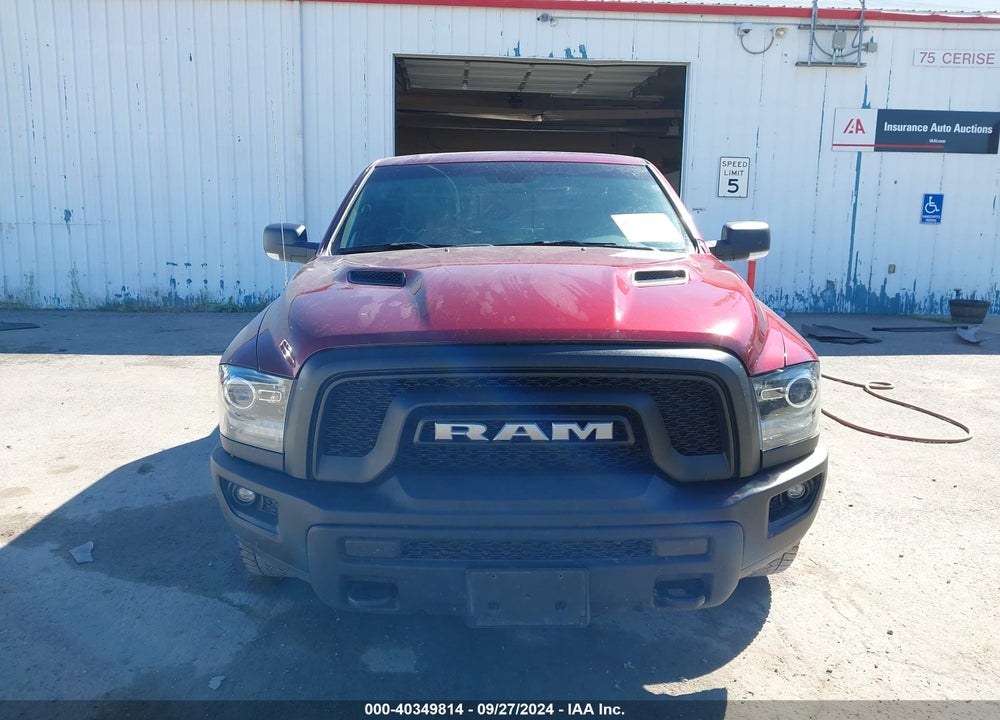 2018 RAM 1500 REBEL 4X4 5'7 BOX VIN: 1C6RR7YT6JS196883