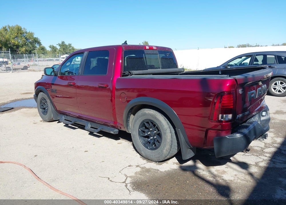 2018 RAM 1500 REBEL 4X4 5'7 BOX VIN: 1C6RR7YT6JS196883