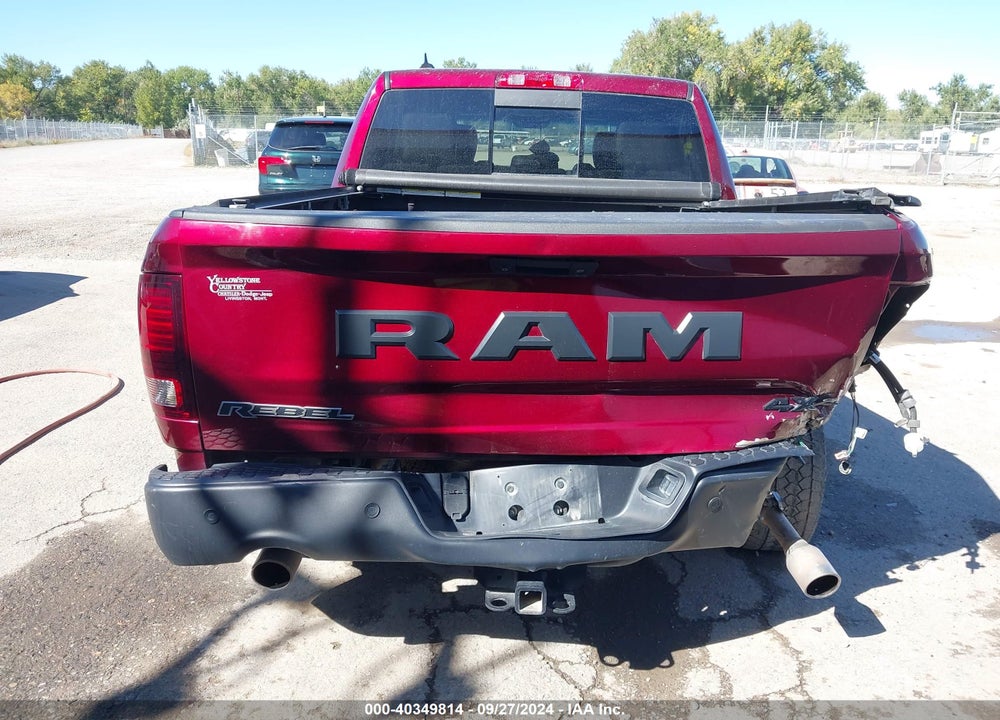 2018 RAM 1500 REBEL 4X4 5'7 BOX VIN: 1C6RR7YT6JS196883