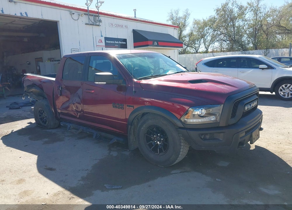 2018 RAM 1500 REBEL 4X4 5'7 BOX VIN: 1C6RR7YT6JS196883