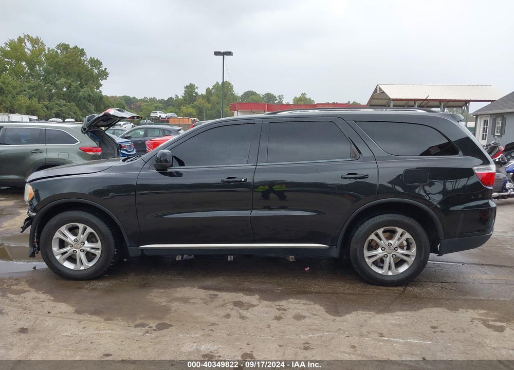 2013 DODGE DURANGO SXT VIN: 1C4RDJAG2DC632824