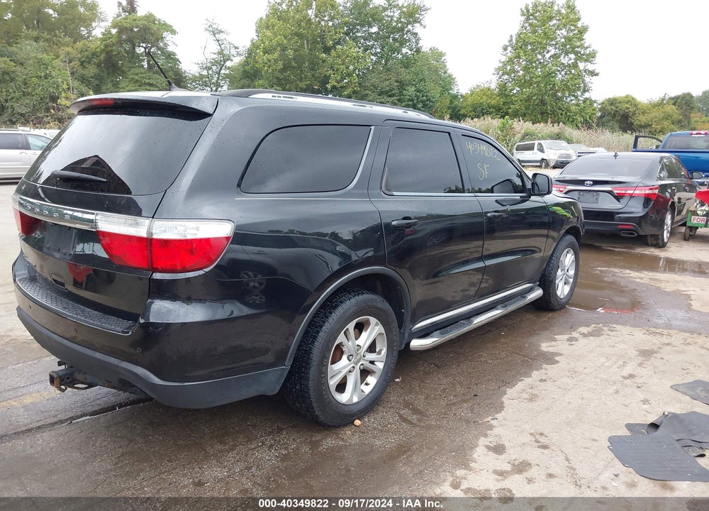 2013 DODGE DURANGO SXT VIN: 1C4RDJAG2DC632824