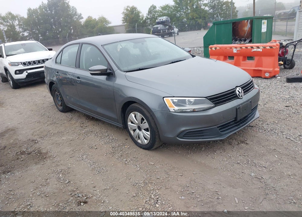 2012 VOLKSWAGEN JETTA 2.5L SE VIN: 3VWDP7AJ9CM389653