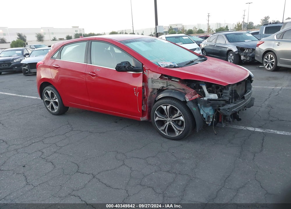 2013 HYUNDAI ELANTRA GT VIN: KMHD35LE7DU047677