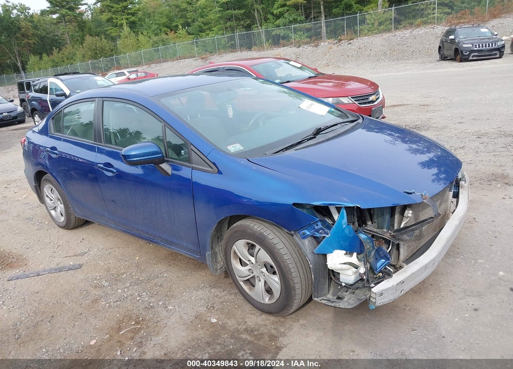 2015 HONDA CIVIC LX VIN: 19XFB2F50FE225117