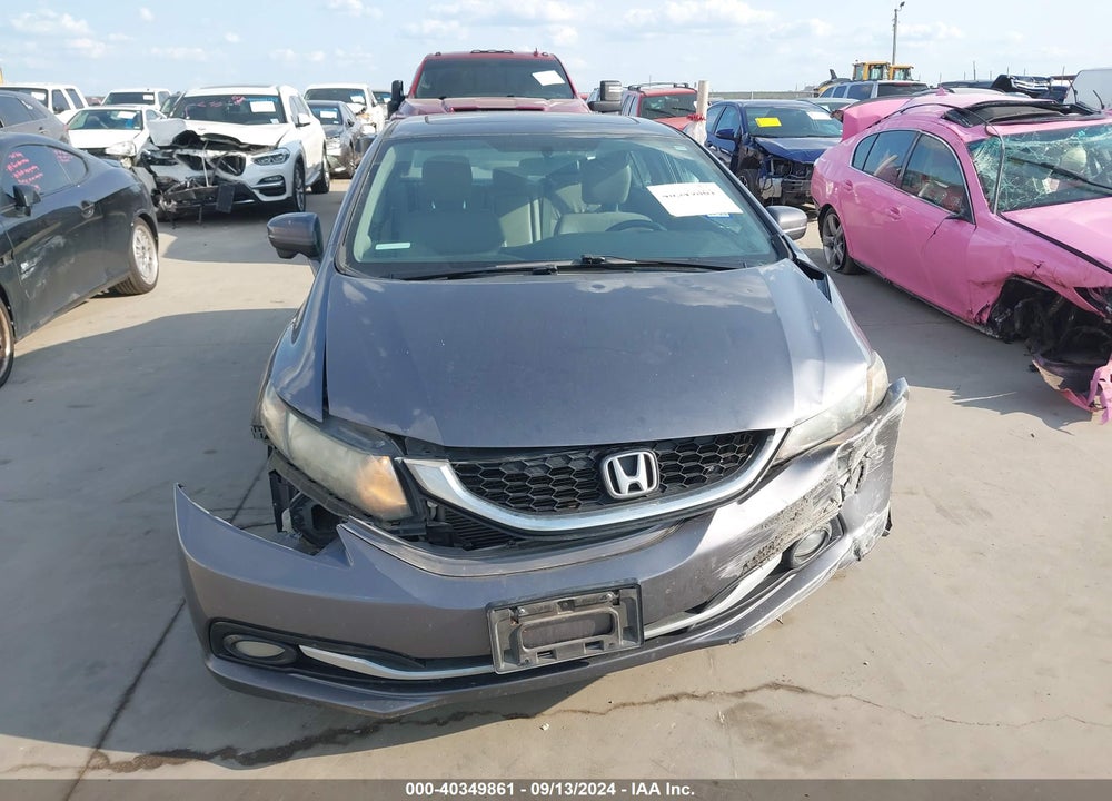 2014 HONDA CIVIC EX-L VIN: 19XFB2F96EE003926