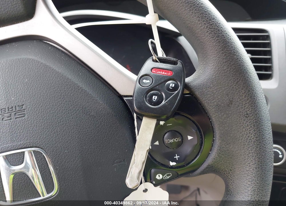 2012 HONDA CIVIC LX VIN: 2HGFB2F57CH587849