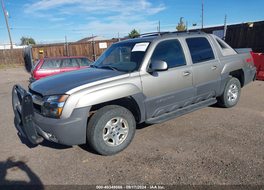 2003 CHEVROLET AVALANCHE 1500 VIN: 3GNEK13T03G166974