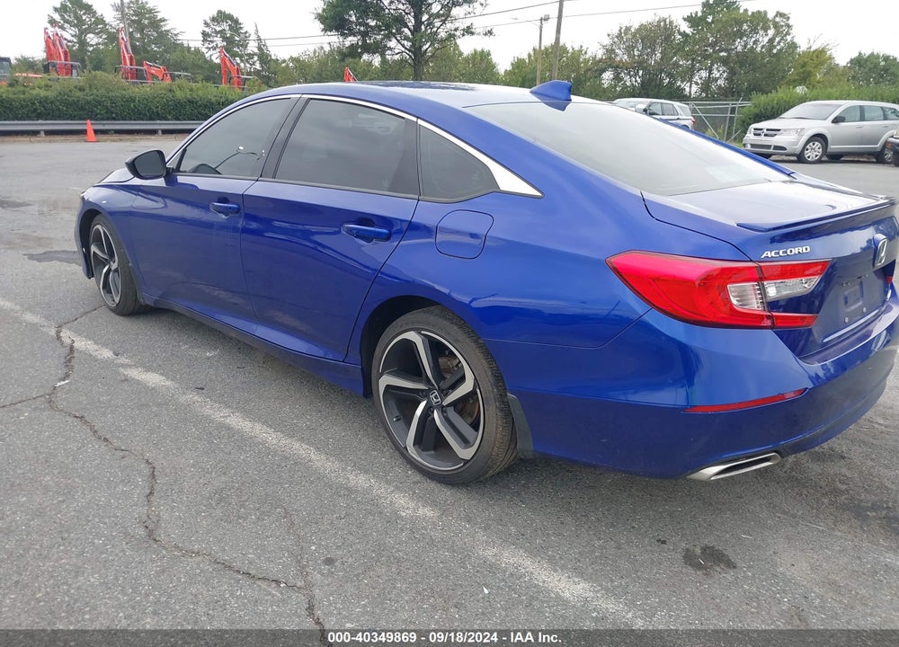 2020 HONDA ACCORD SPORT VIN: 1HGCV1F32LA087938
