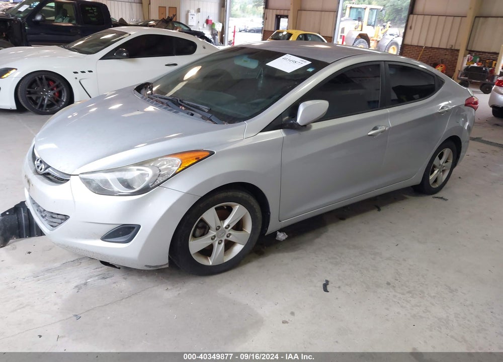 2013 HYUNDAI ELANTRA GLS VIN: 5NPDH4AE3DH378687