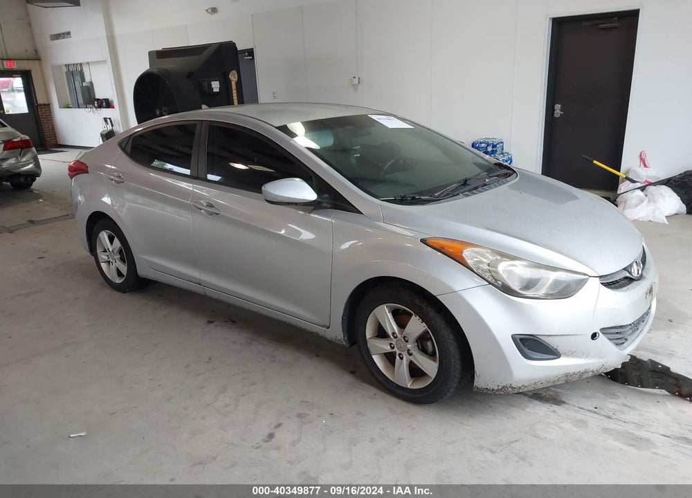 2013 HYUNDAI ELANTRA GLS VIN: 5NPDH4AE3DH378687