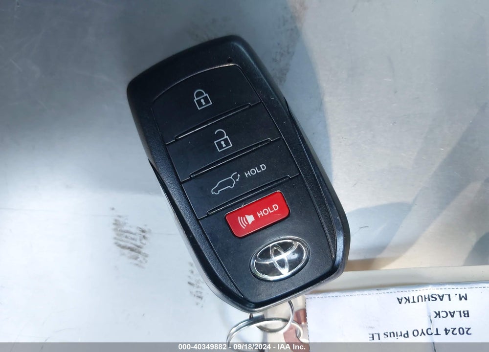 2024 TOYOTA PRIUS LIMITED VIN: JTDACAAUXR3025003