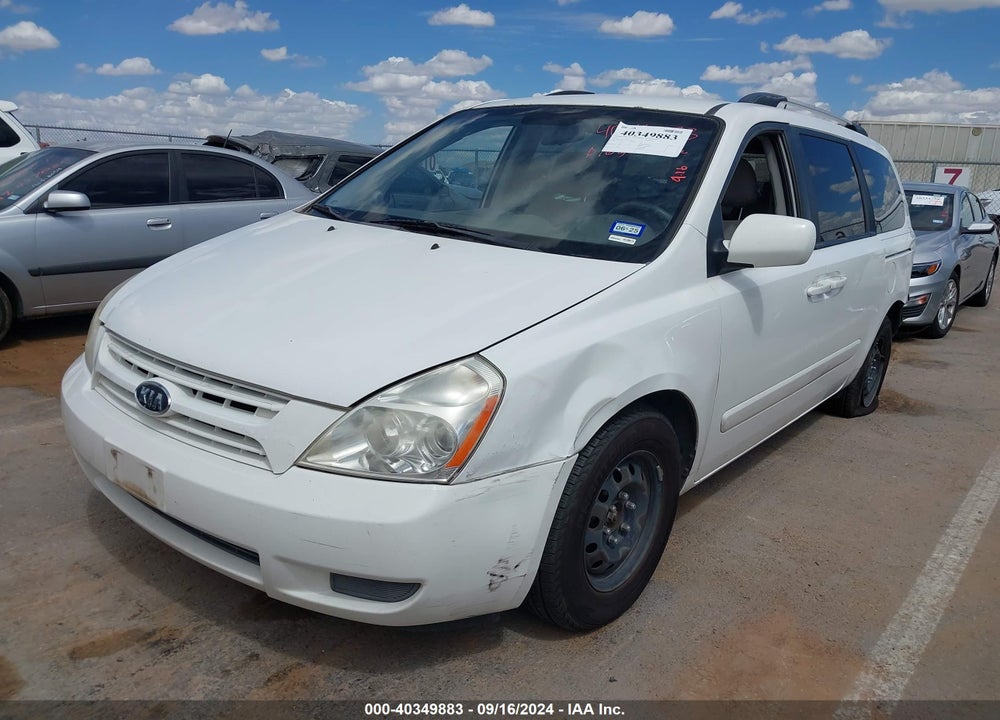 2010 KIA SEDONA LX VIN: KNDMG4C36A6333196