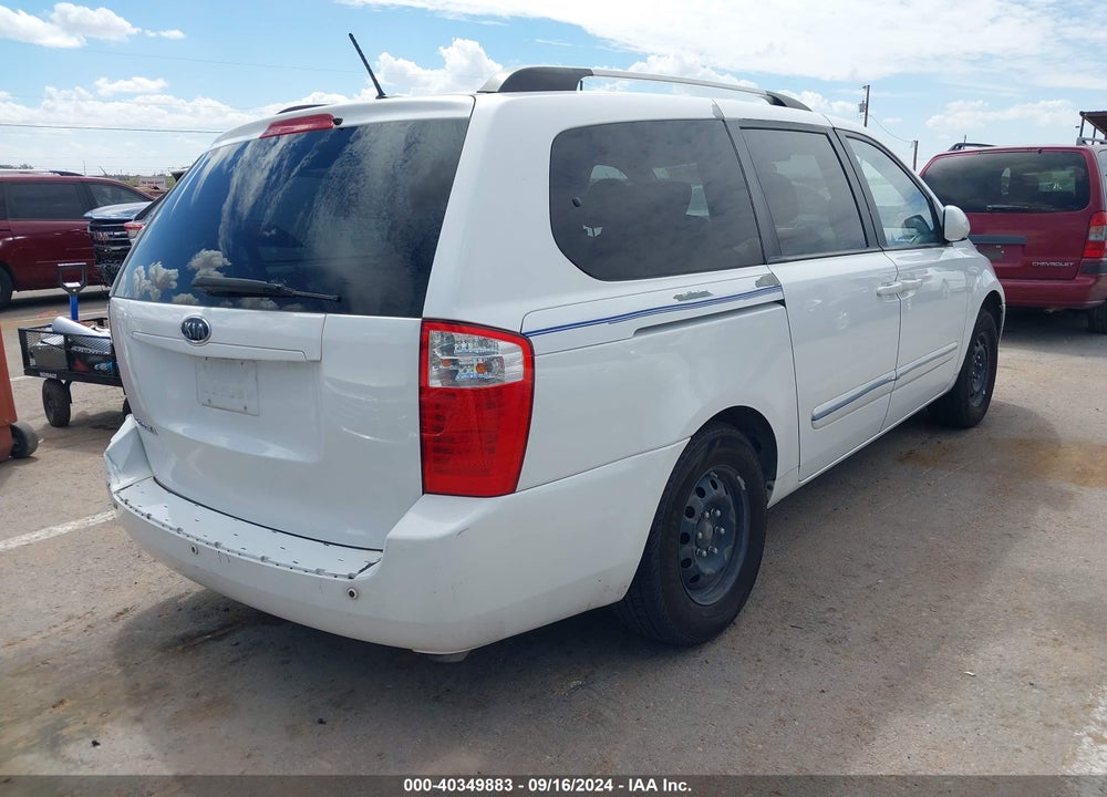 2010 KIA SEDONA LX VIN: KNDMG4C36A6333196