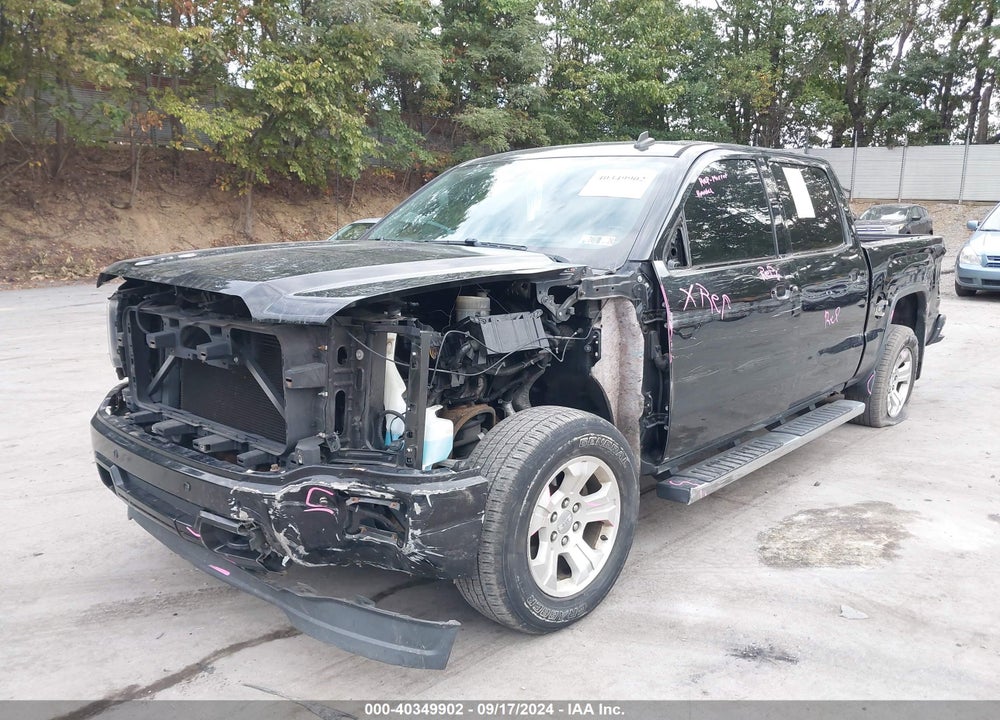 2014 GMC SIERRA 1500 SLT VIN: 3GTU2VEC2EG555143