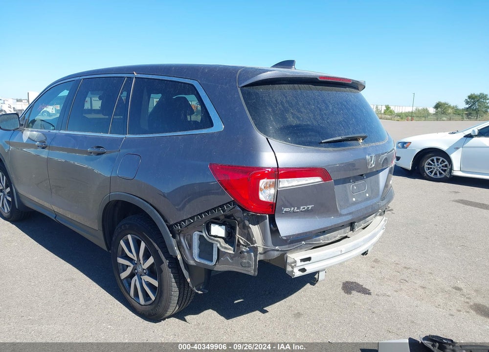 2021 HONDA PILOT AWD EX VIN: 5FNYF6H32MB070142