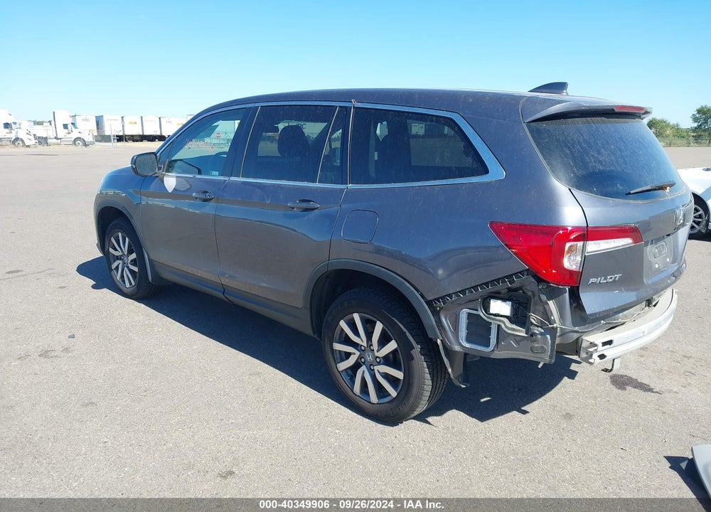 2021 HONDA PILOT AWD EX VIN: 5FNYF6H32MB070142