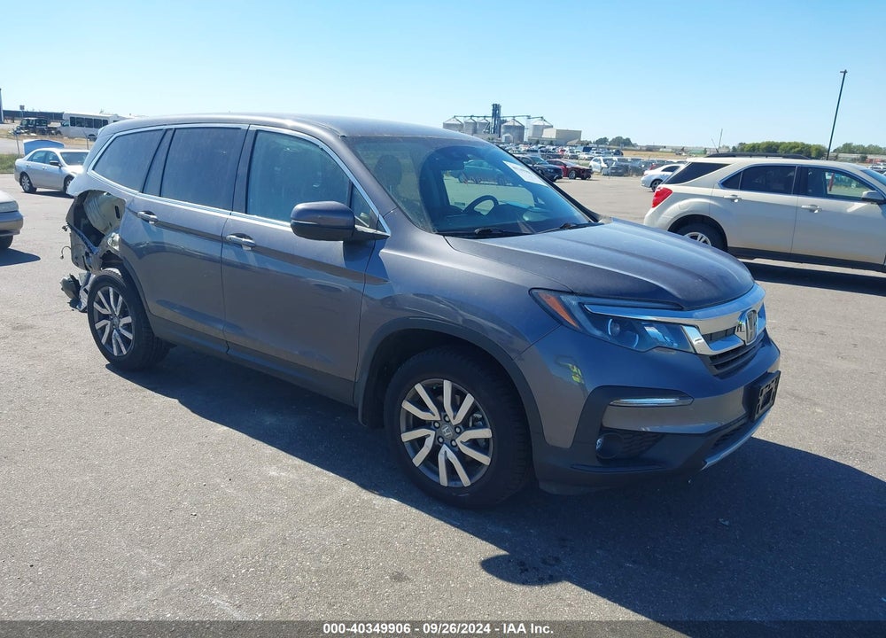 2021 HONDA PILOT AWD EX VIN: 5FNYF6H32MB070142
