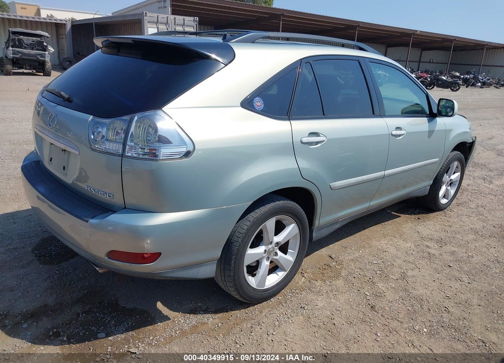 2007 LEXUS RX 350 VIN: 2T2GK31U27C009578