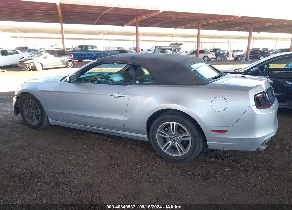 2013 FORD MUSTANG V6 PREMIUM VIN: 1ZVBP8EM1D5229422