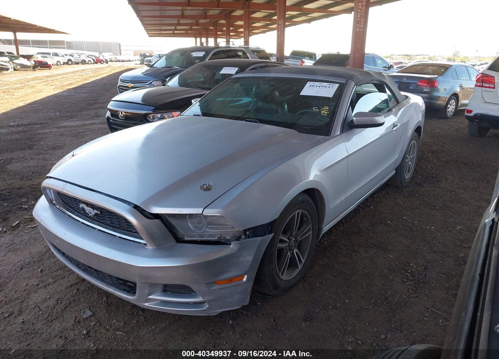 2013 FORD MUSTANG V6 PREMIUM VIN: 1ZVBP8EM1D5229422