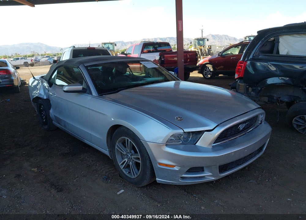 2013 FORD MUSTANG V6 PREMIUM VIN: 1ZVBP8EM1D5229422