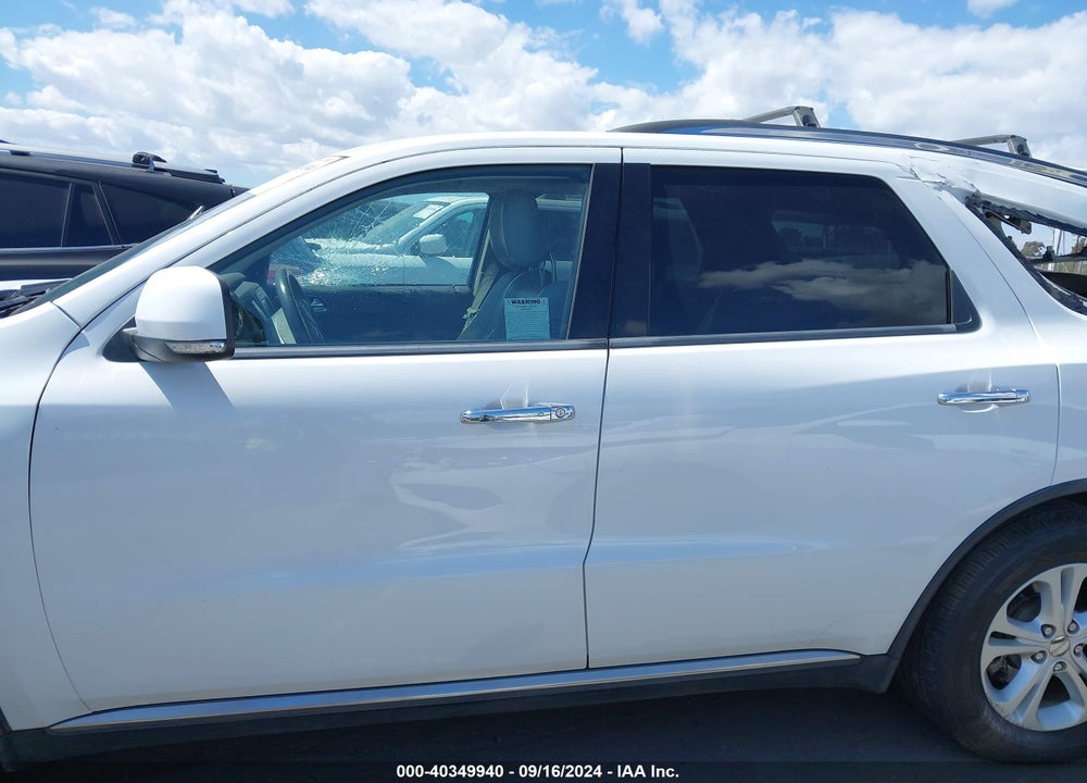 2013 DODGE DURANGO CREW VIN: 1C4RDHDG4DC694276