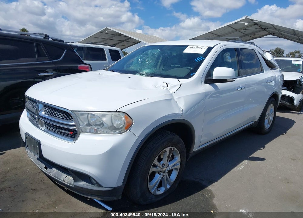 2013 DODGE DURANGO CREW VIN: 1C4RDHDG4DC694276